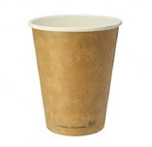 Promotional Printed Compostable Eco 12oz Double Wall Paper Cups